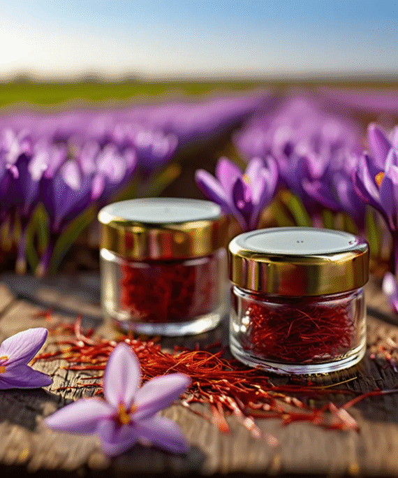 Pure Kashmiri Saffron — Nature’s Golden Spice for Mind, Skin & Health. (1gram)