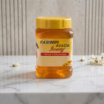 Pure Kashmiri Acacia Honey, naturally sourced from the valleys of Kashmir. Raw, rich, and full of natural goodness. - Image 3