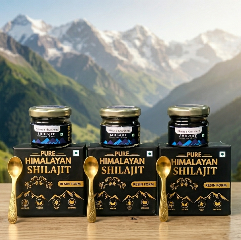 3 × 20grams - Shilajit Combo Pack 💪